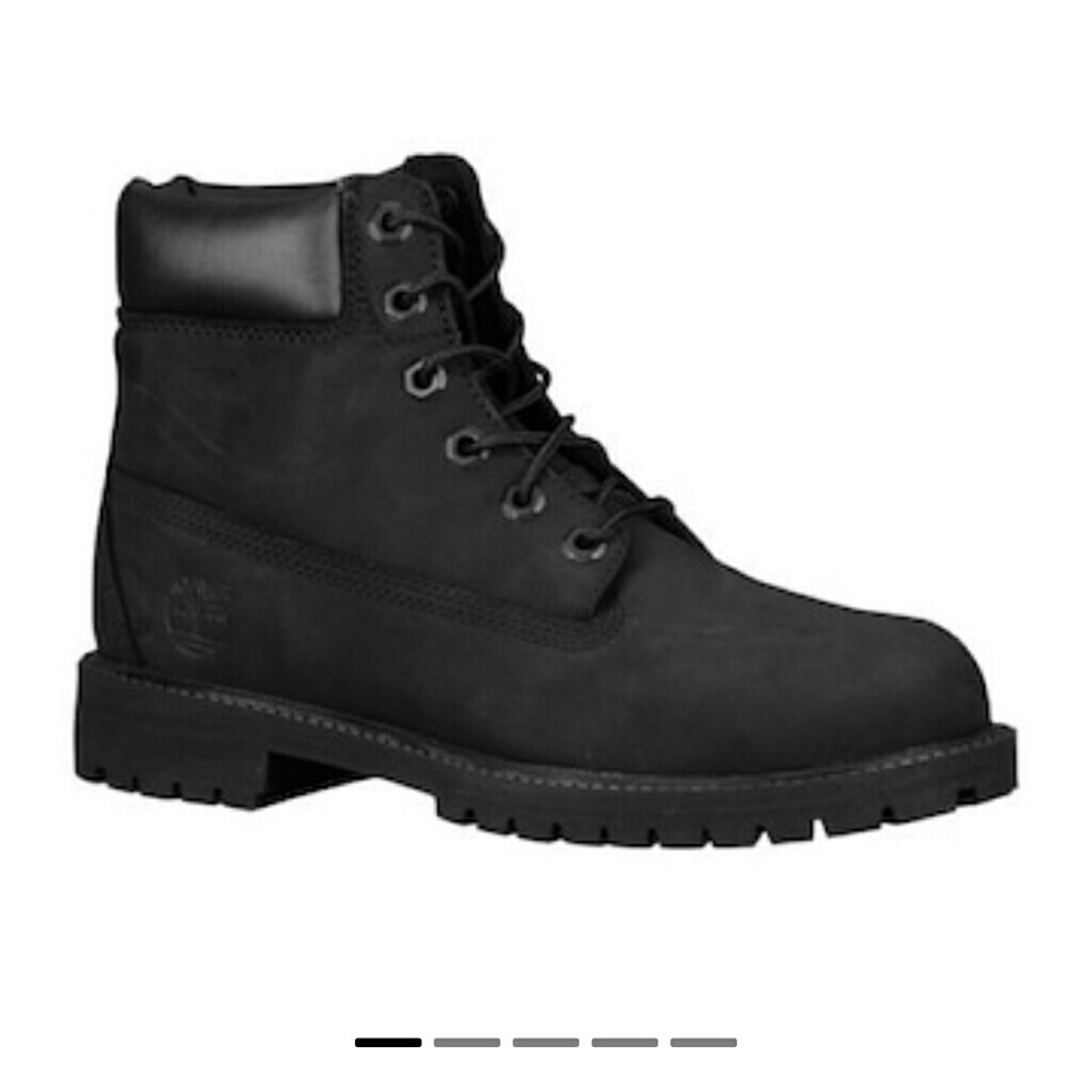 Timberland boots all black size 9 womens 7 mens